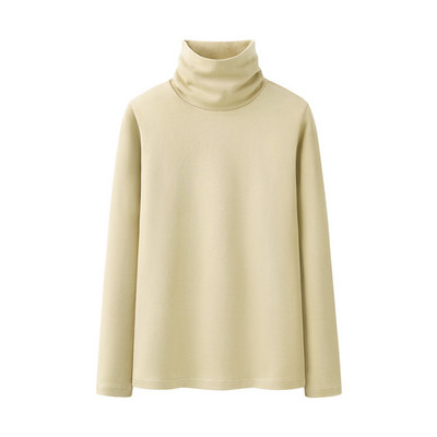 Casual απλό μοντέλο μπλούζα με spitz ή οβάλ λαιμόκοψη