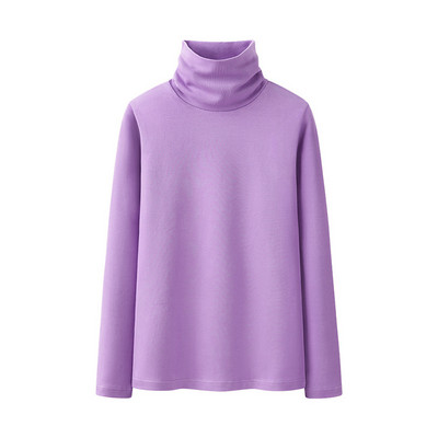 Casual απλό μοντέλο μπλούζα με spitz ή οβάλ λαιμόκοψη