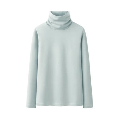 Casual απλό μοντέλο μπλούζα με spitz ή οβάλ λαιμόκοψη