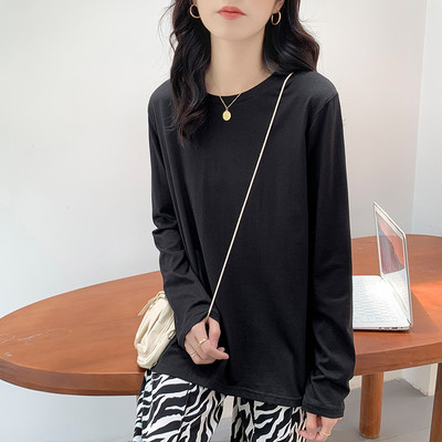 Γυναικεία φαρδιά μπλούζα σε λευκό και μαύρο