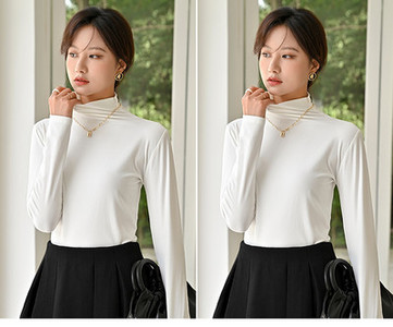 Ženska pamučna polo majica - set od 2 komada