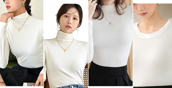 Ženska pamučna polo majica - set od 2 komada