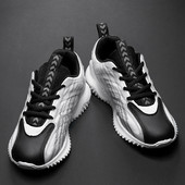 Νέο μοντέλο καλοκαιρινά αθλητικά παπούτσια από ύφασμα που αναπνέει με κορδόνια