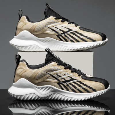 Νέο μοντέλο καλοκαιρινά αθλητικά παπούτσια από ύφασμα που αναπνέει με κορδόνια