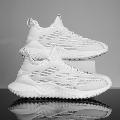 Νέο μοντέλο καλοκαιρινά αθλητικά παπούτσια από ύφασμα που αναπνέει με κορδόνια