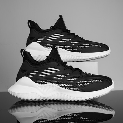 Νέο μοντέλο καλοκαιρινά αθλητικά παπούτσια από ύφασμα που αναπνέει με κορδόνια