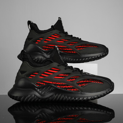 Νέο μοντέλο καλοκαιρινά αθλητικά παπούτσια από ύφασμα που αναπνέει με κορδόνια