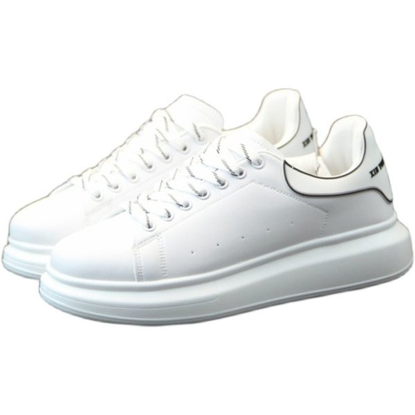 Uus meeste kunstnahast tossude mudel valget värvi