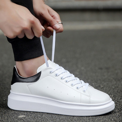 Έκο δερμάτινα  παπούτσια με επίπεδη σόλα για άνδρες και γυναίκες