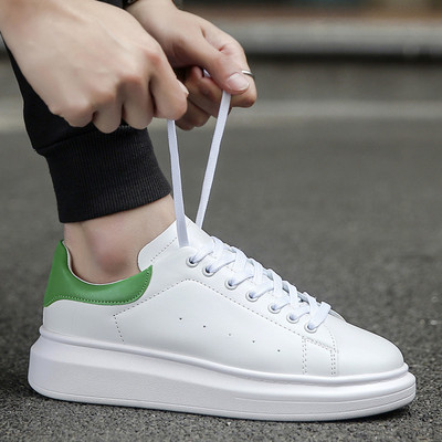 Έκο δερμάτινα  παπούτσια με επίπεδη σόλα για άνδρες και γυναίκες