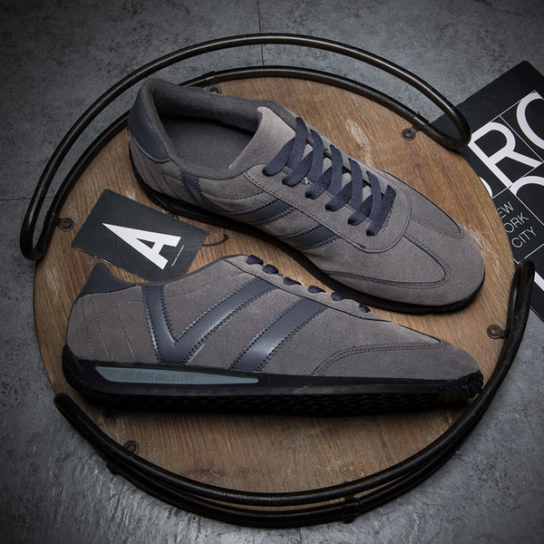 Tenisi sport casual barbatesti din piele intoarsa sau ecologica in mai multe culori