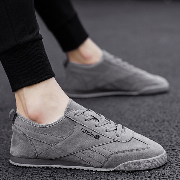 Tenisi sport casual barbatesti din piele intoarsa sau ecologica in mai multe culori