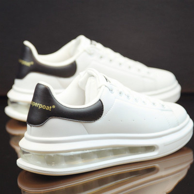 Νέο μοντέλο ανδρικά αθλητικά παπούτσια με θάλαμο αέρα - λευκό χρώμα