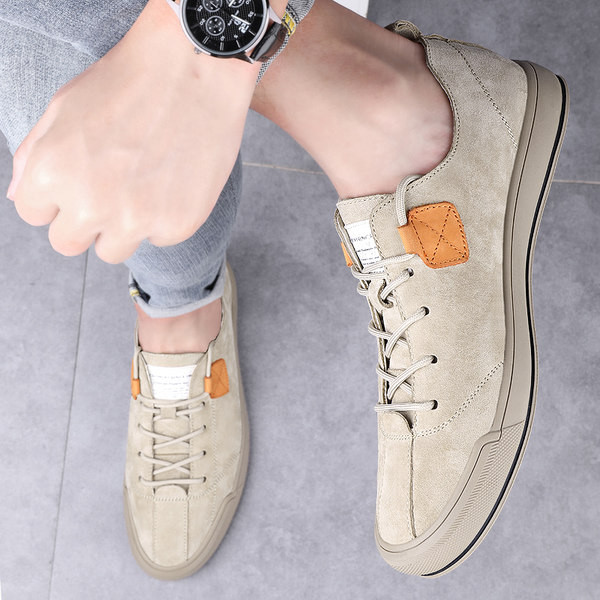 Novi model muških cipela sa vezicama u bež i sivoj boji