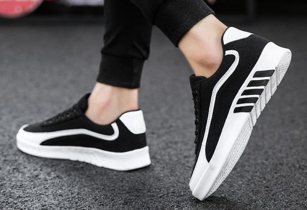 Casual αθλητικά παπούτσια με κορδόνια - για άνδρες