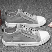 Νέο μοντέλο ανδρικά αθλητικά παπούτσια με επίπεδη σόλα -διάφορα χρώματα