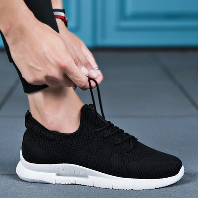 Ανδρικά υφασμάτινα αθλητικά παπούτσια με επίπεδη σόλα