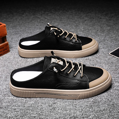 Model nou de adidași pentru bărbați cu șireturi din piele ecologică sau material textil