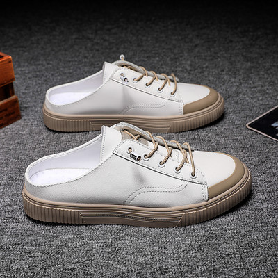 Model nou de adidași pentru bărbați cu șireturi din piele ecologică sau material textil