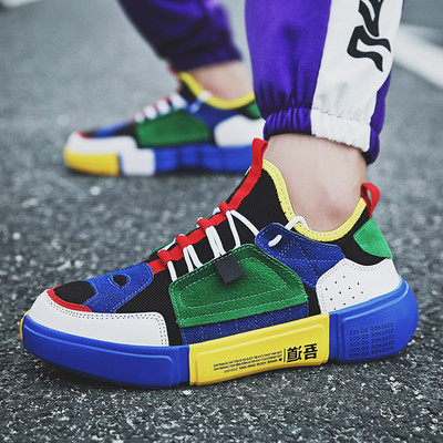 Ανδρικά αθλητικά παπούτσια με επίπεδη σόλα