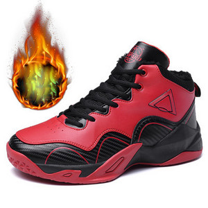 Νέο μοντέλο ανδρικά αθλητικά παπούτσια από faux δέρμα - κατάλληλα για φθινόπωρο και χειμώνα