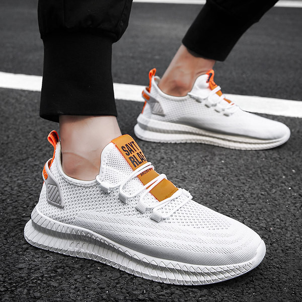 Ελαφριά και άνετα ανδρικά αθλητικά πάνινα παπούτσια με πλέγμα - έως το νούμερο 48