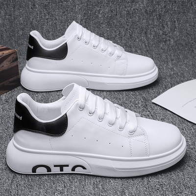 Tenisi barbati pentru toamna din piele ecologica - model uni