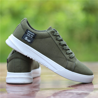 Tenisi casual barbati din material textil cu talpa plata - mai multe culori