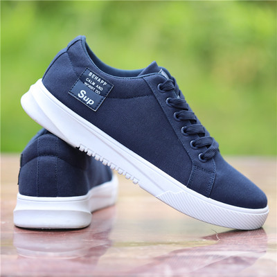 Tenisi casual barbati din material textil cu talpa plata - mai multe culori