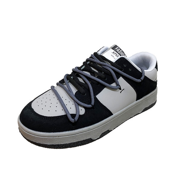 Muške tenisice od eko brušene kože s vezicama