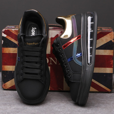 Casual ανδρικά έκο δερμάτινα αθλητικά παπούτσια με αεροθάλαμο