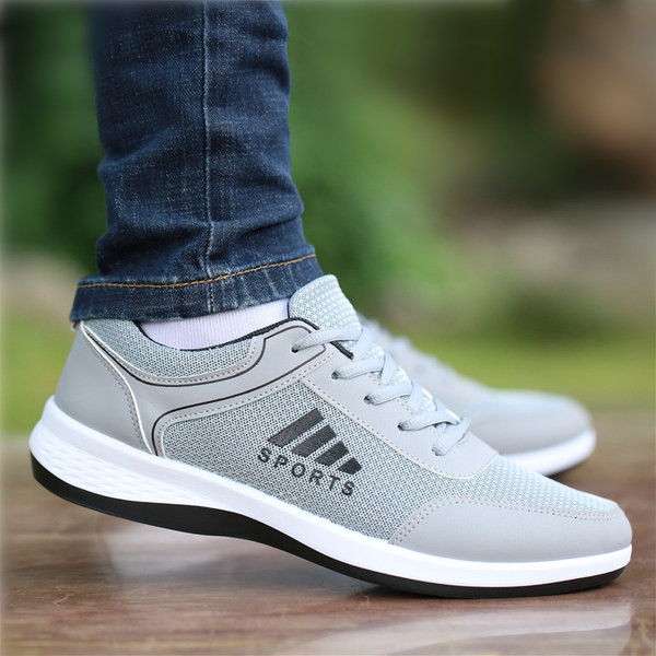 Pantofi casual barbatesti cu partea superioara din plasa