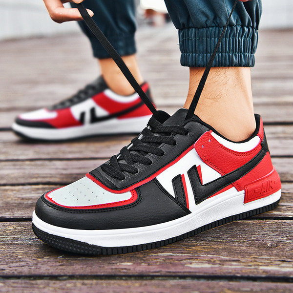 Adidasi barbati cu talpa plate in trei culori