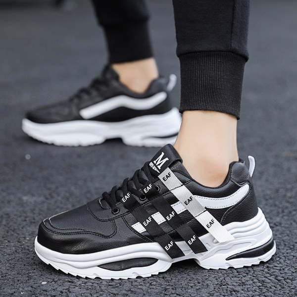 Casual unisex tenisice od eko kože za jesen i zimu