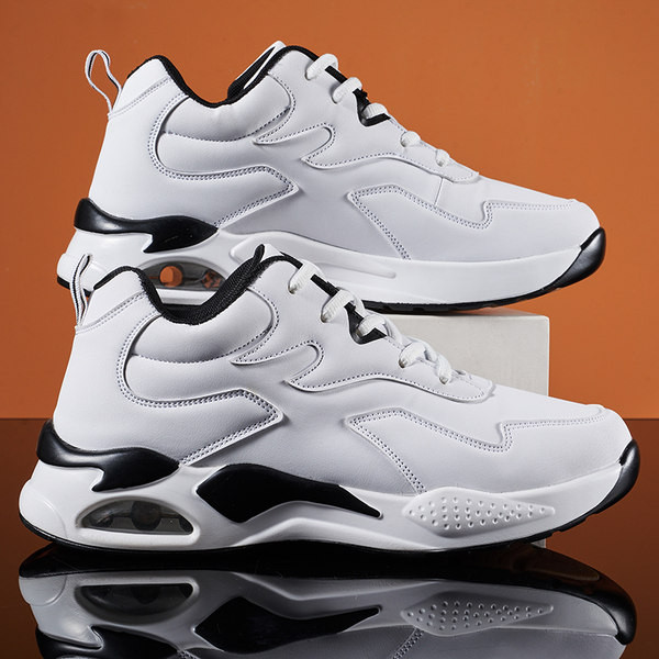 Tenisi bărbați din piele ecologică cu cameră de aer