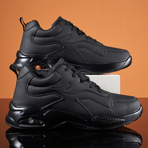 Tenisi bărbați din piele ecologică cu cameră de aer