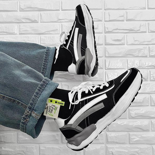 Tenisi barbati din piele intoarsa ecologica