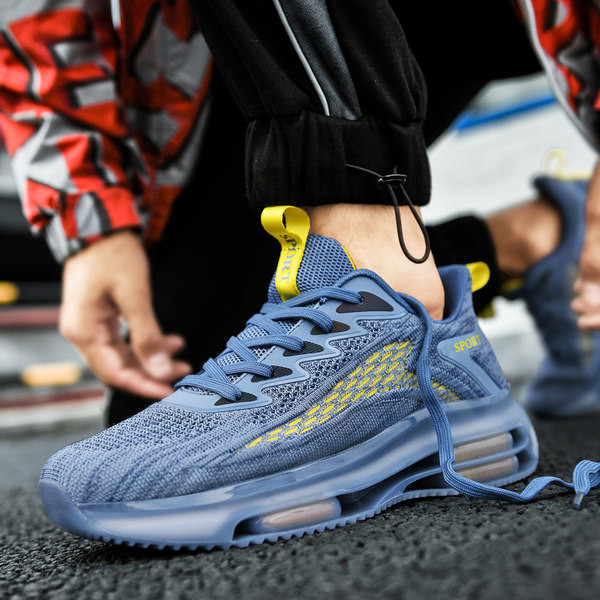 Adidași pentru bărbați, respirabili, cu cameră de aer