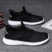 Model nou de adidasi de vara tip plasa cu sireturi - trei culori