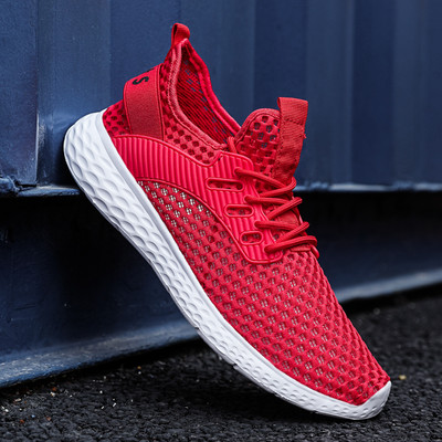 Model nou de adidasi de vara tip plasa cu sireturi - trei culori