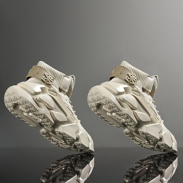 Botine de toamna-iarna cu inalte si un grup de talpi