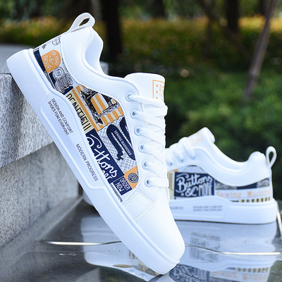 Tenisi comozi casual pentru barbati si femei din piele ecologica - diferite modele