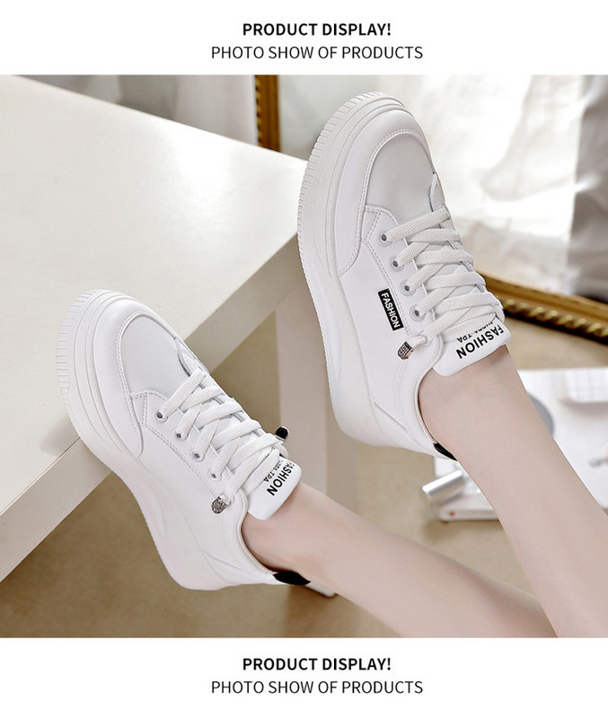 Γυναικεία μοντέρνα sneakers σε δύο μοντέλα και επίπεδη σόλα