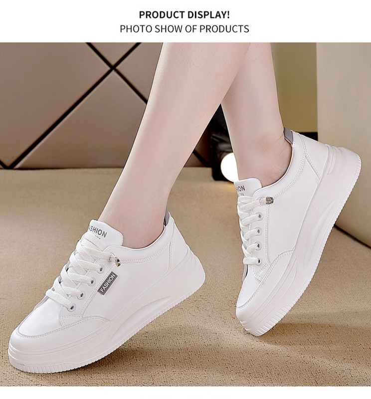 Γυναικεία μοντέρνα sneakers σε δύο μοντέλα και επίπεδη σόλα