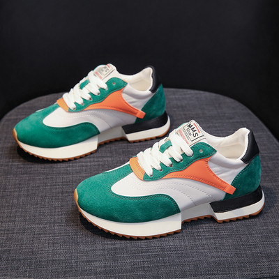 Tenisi eleganti de dama cu talpa plata model uni