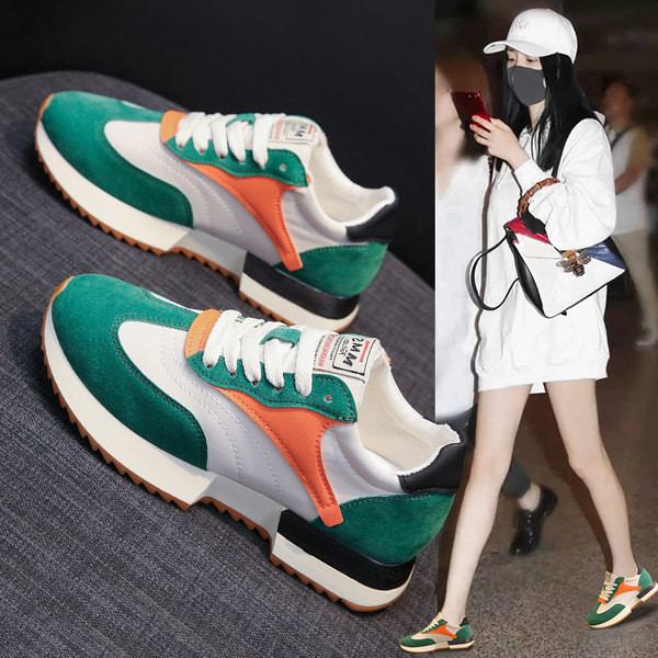 Tenisi eleganti de dama cu talpa plata model uni