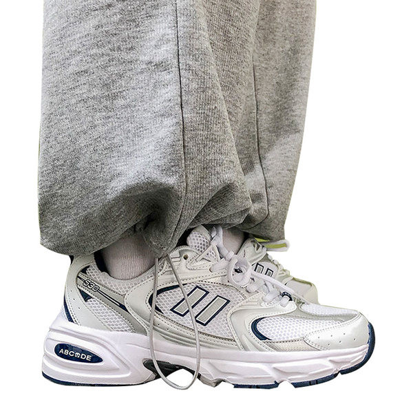 Adidași respirabili pentru bărbați, cu plasă și șireturi