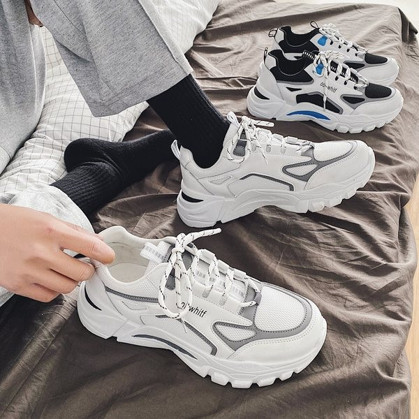 Adidași pentru bărbați cu plasă și talpă aspră