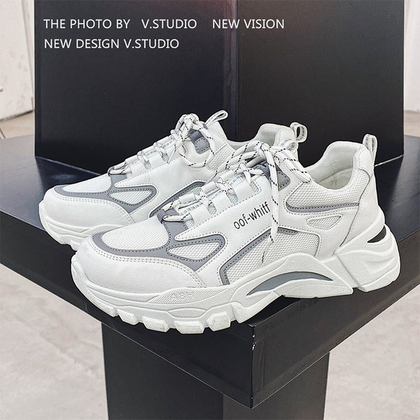 Adidași pentru bărbați cu plasă și talpă aspră