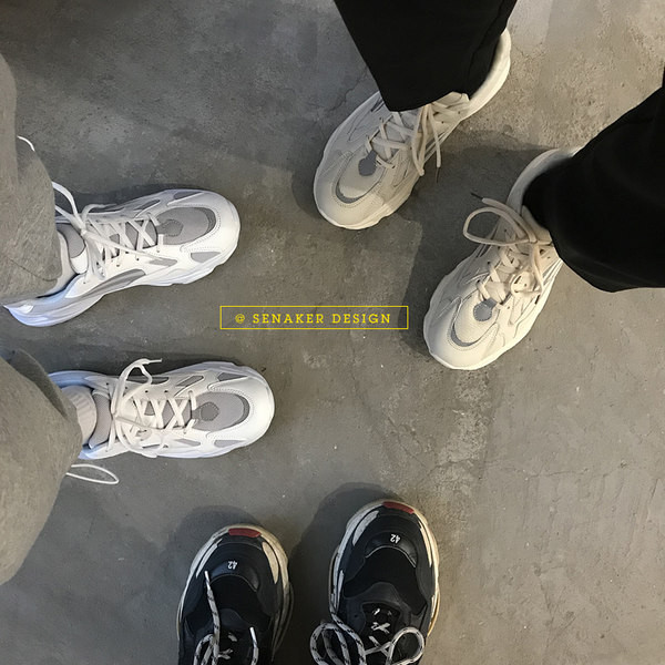 Adidasi barbati din piele ecologica cu talpa inalta